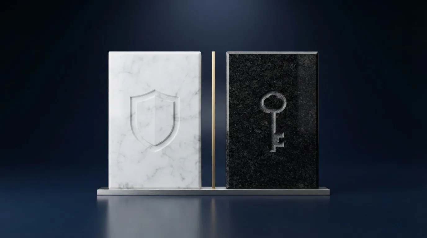 Ilustración comparativa con los emblemas institucionales de la Dirección General de Ordenación del Juego y la Gambling Division de Gibraltar, separados por una línea divisoria